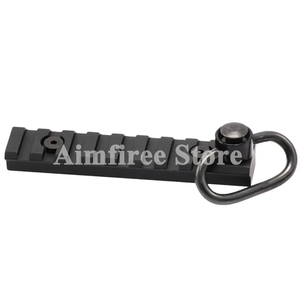 Тактический KeyMod Пикатинни Вивера секции 8 слотов крепление база с QD Слинг