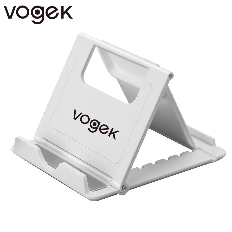 Пластиковая подставка держатель для сотового телефона Vogek гибкий складной