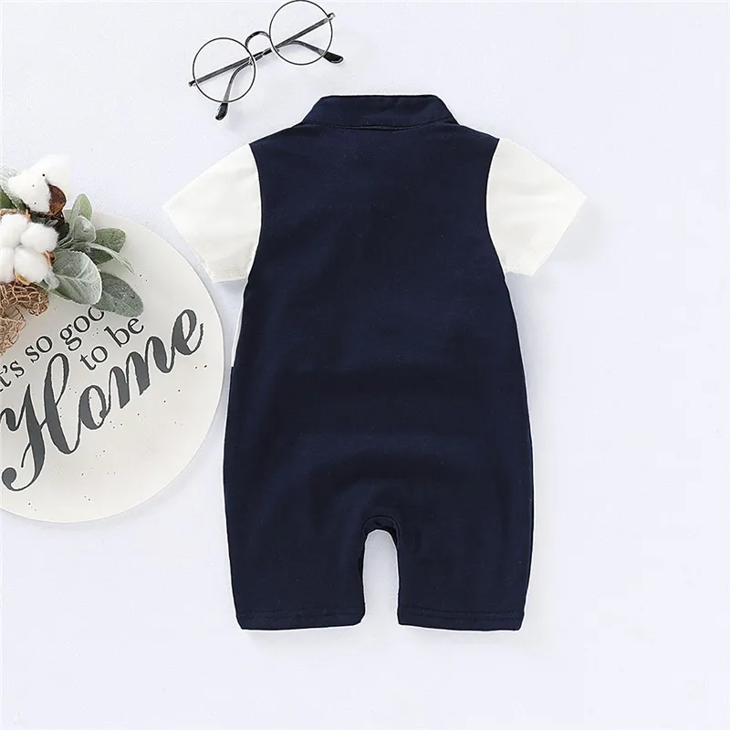 Emmababy одежда для маленьких мальчиков Детские ползунки детские комбинезоны с