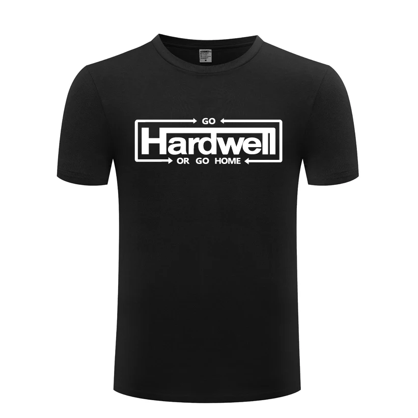 HARDWELL DJ хип хоп Музыка Мужская футболка 2018 новая хлопковая Повседневная с