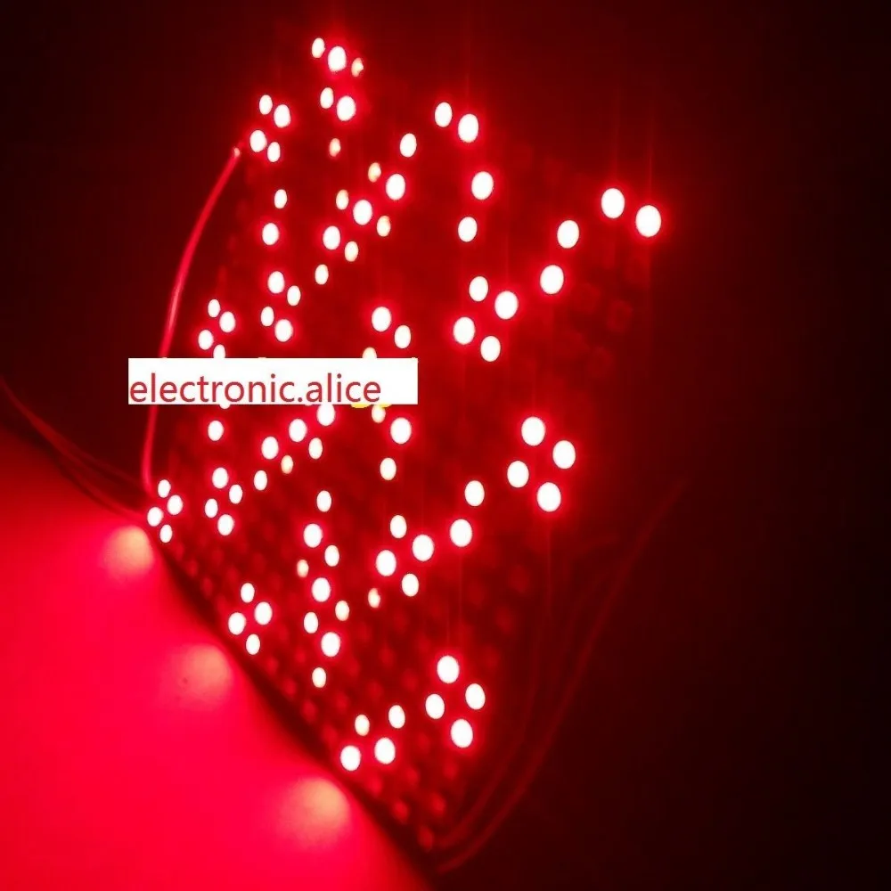 Новинка 5 в 64 256 пикселей WS2811 WS2812B 5050 RGB светодиодная цифровая Гибкая панель