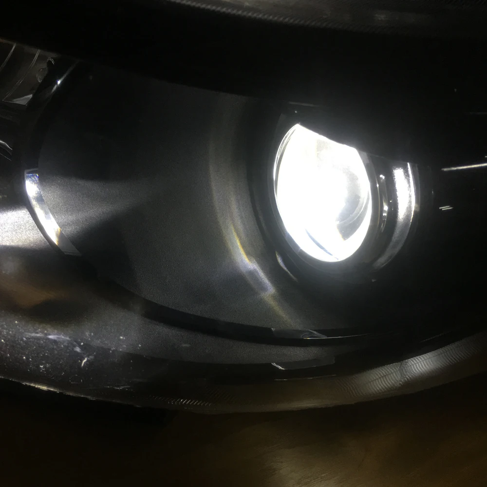 2 шт. фар автомобиля H7 светодиодный 12 V 2600LM авто фары 6000 К лампочки Противотуманные