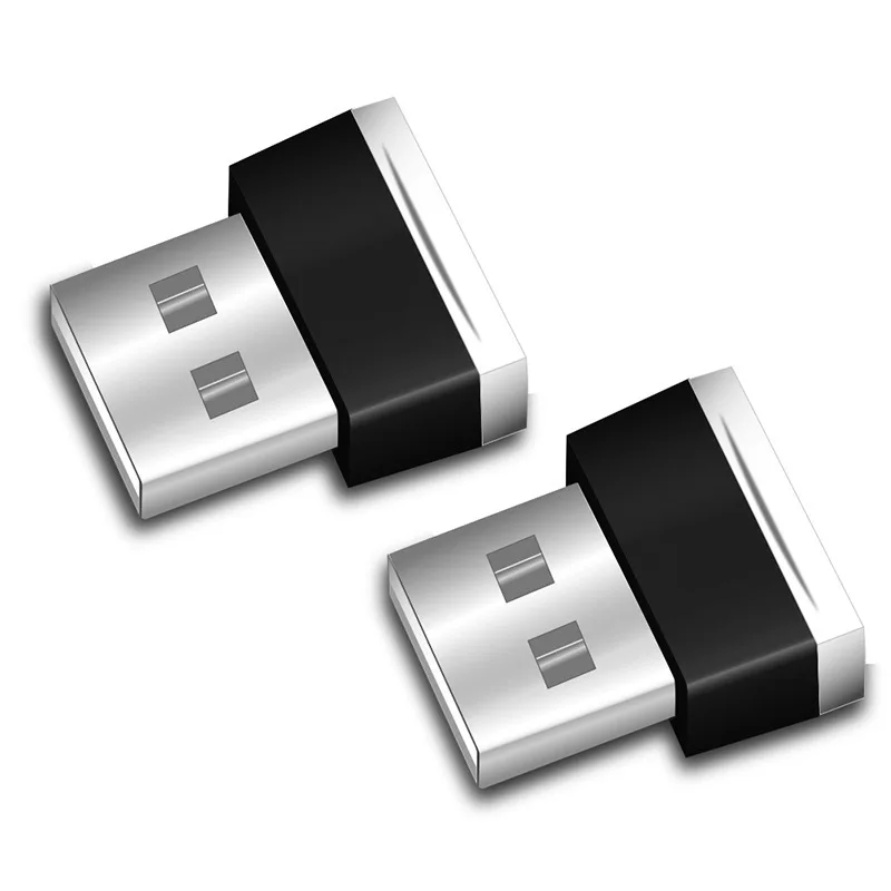 1 шт. автомобильное USB светодиодный атмосфера огни декоративные лампы аварийного освещения Универсальный PC Портативный Plug And Play Зажигалка для сигарет