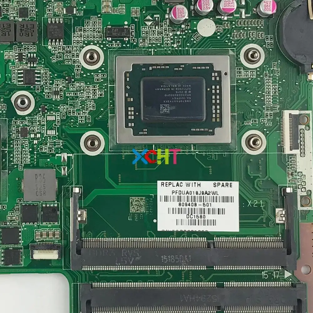 809408-501 809408-001 аккумулятор большой емкости DA0X21MB6D0 R7M360/2 ГБ A10-8700P Процессор для