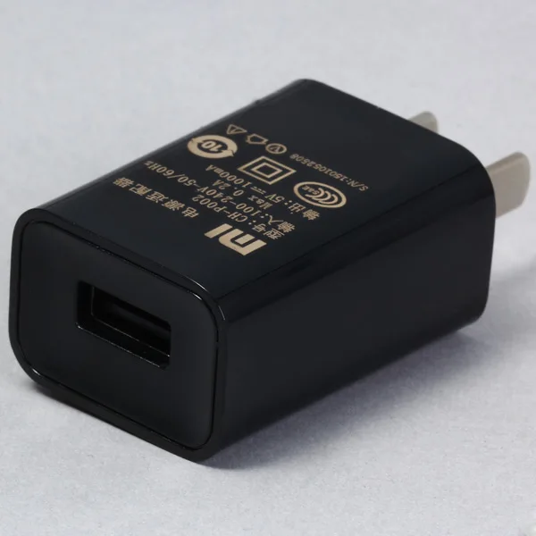 Оригинальное зарядное устройство Xiaomi Mi USB 5В/1А CN настенный адаптер питания для