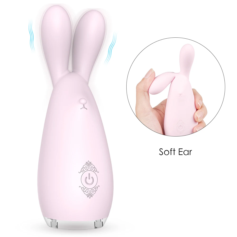 APHRODISIA LED заряжаемый вибратор &quotКролик&quot G Spot водонепроницаемый двухмоторный 9