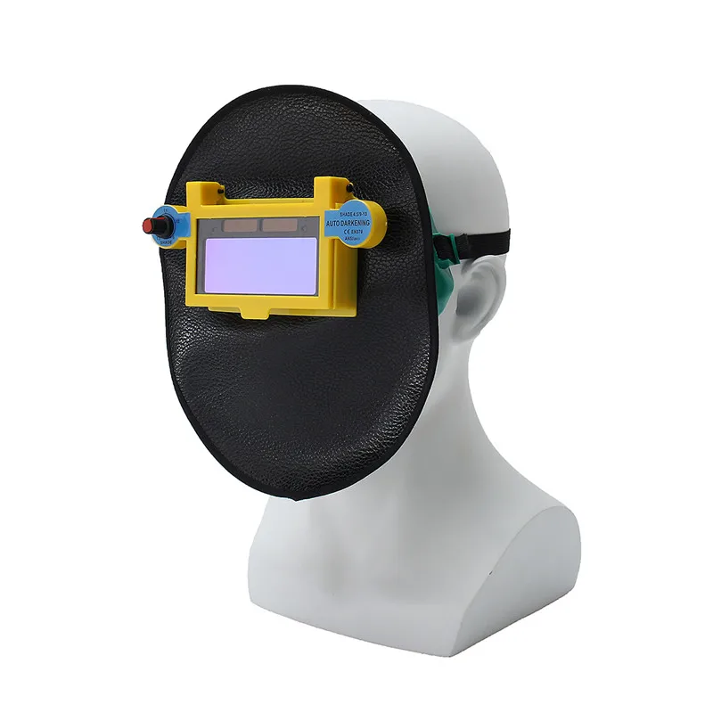 FORGELO Солнечная Авто Затемнение DIN9-DIN13 сварочный шлем кожа глаза маска тени для век/патч/очки для TIG/MIG сварочный аппарат