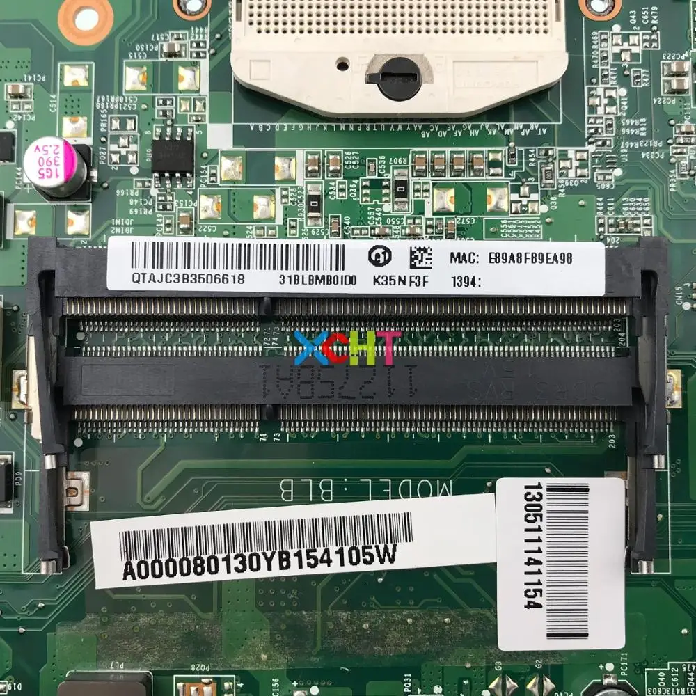 A000080130 DA0BLBMB6F0 для Toshiba L750 L755 протестированная Материнская плата ноутбука |