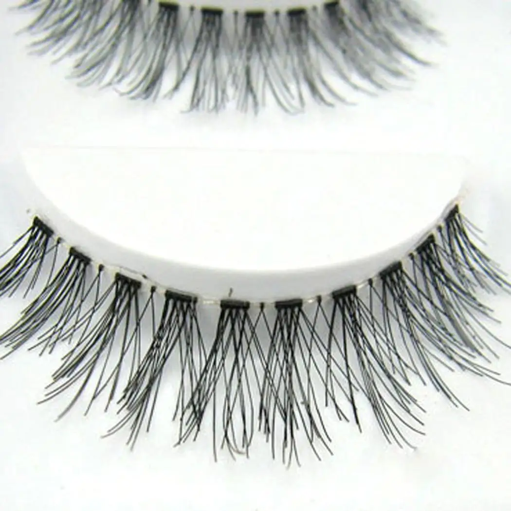 New Women Makeup Cosmetic Natural Densely Pack of (5 Pairs) Slender False Eye Lashes Long Eyelash Set Fashion | Красота и здоровье