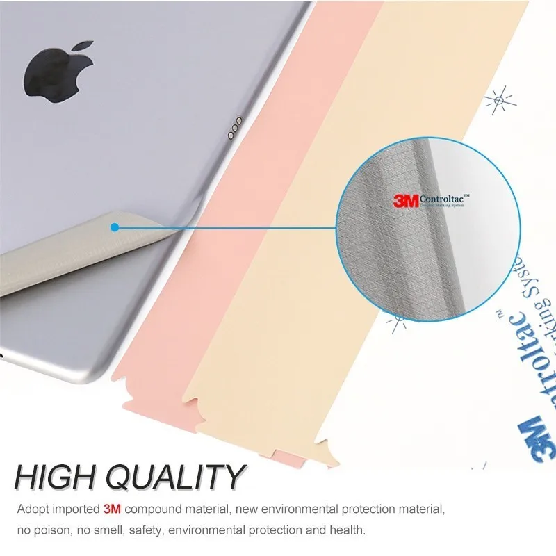 Защитный чехол для кожи защитная пленка Apple iPad pro 12 9 наклейка на заднюю панель Pro 10