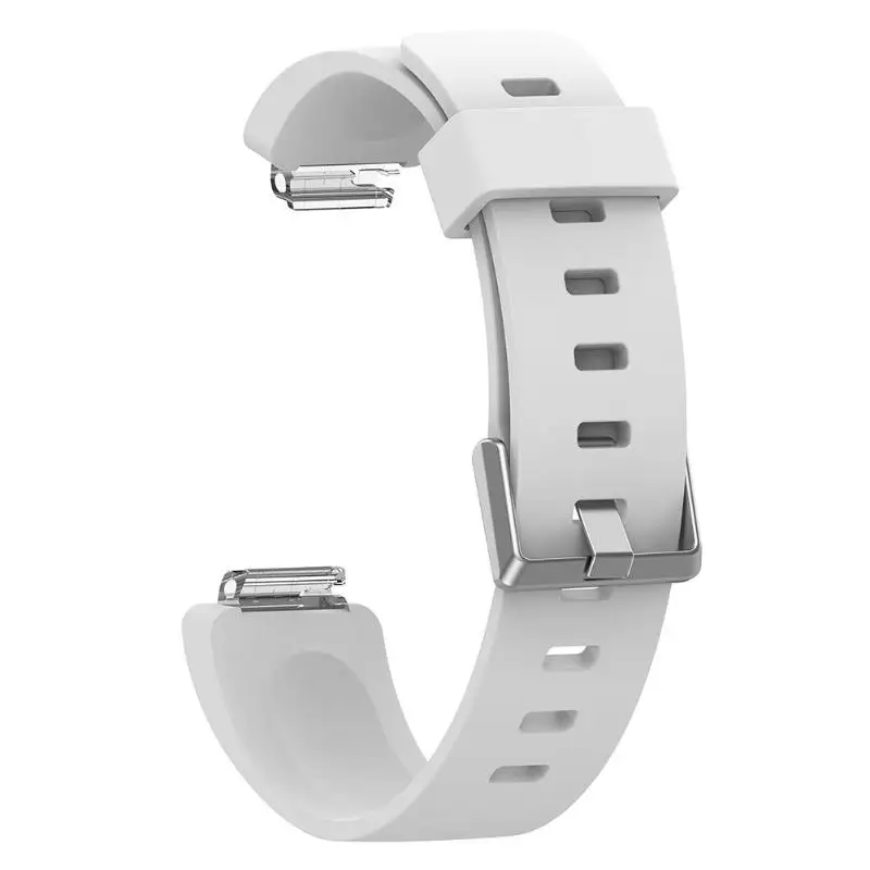 Силиконовый регулируемый умный Браслет ремешок для часов на замену Fitbit Inspire/Inspire