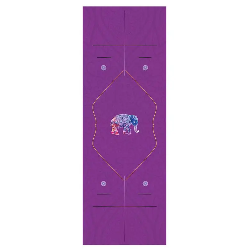 2019 Новый нескользящий коврик из микрофибры с принтом и впитывающим пот для йоги