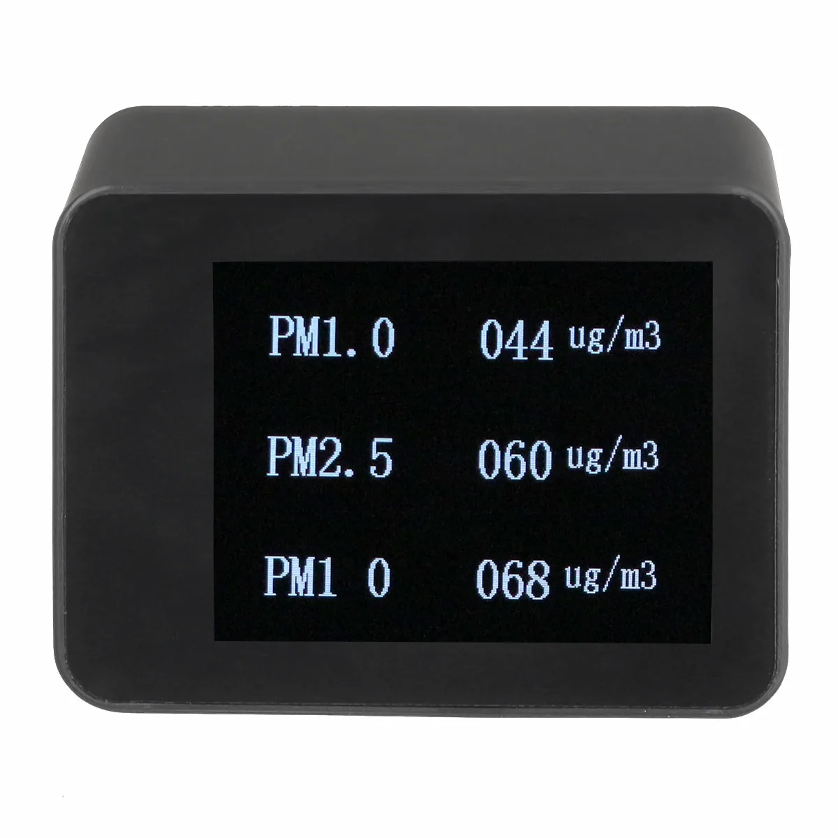 Портативный цифровой дисплей PM2.5 детектор лазерный датчик точный домашний монитор качества воздуха тестер литий-ионный аккумулятор диагностические инструменты