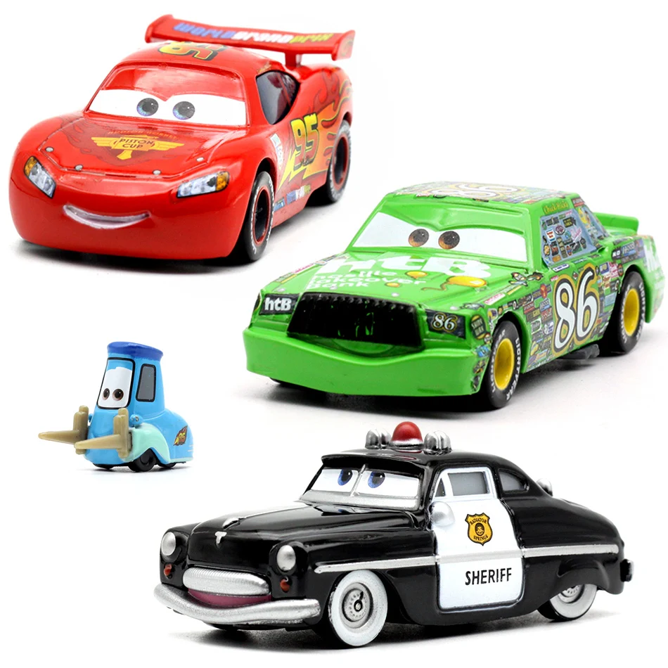 Disney Lightning Pixar Cars 2 Guido металлическая литая под давлением игрушечная машина 1:55