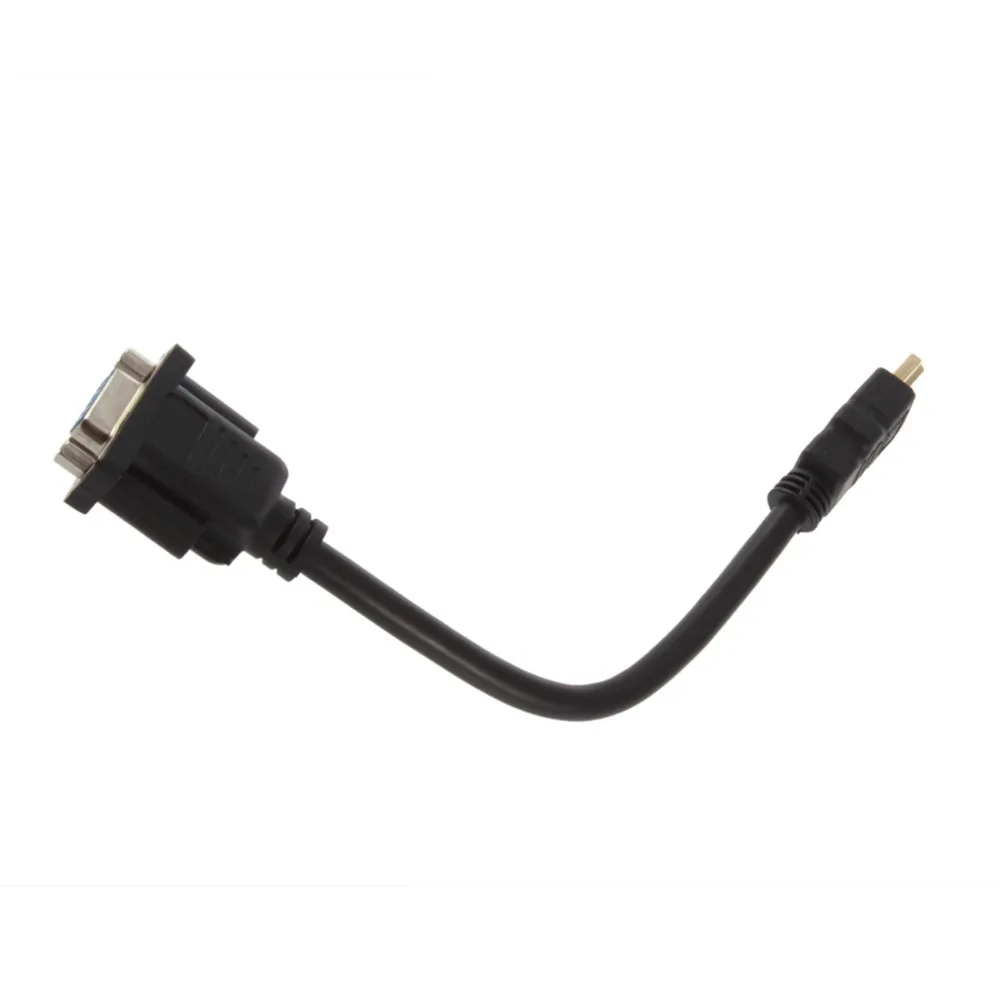 Высокое качество HDMI папа к VGA D SUB 15 контактов Женский видео AV адаптер конвертер