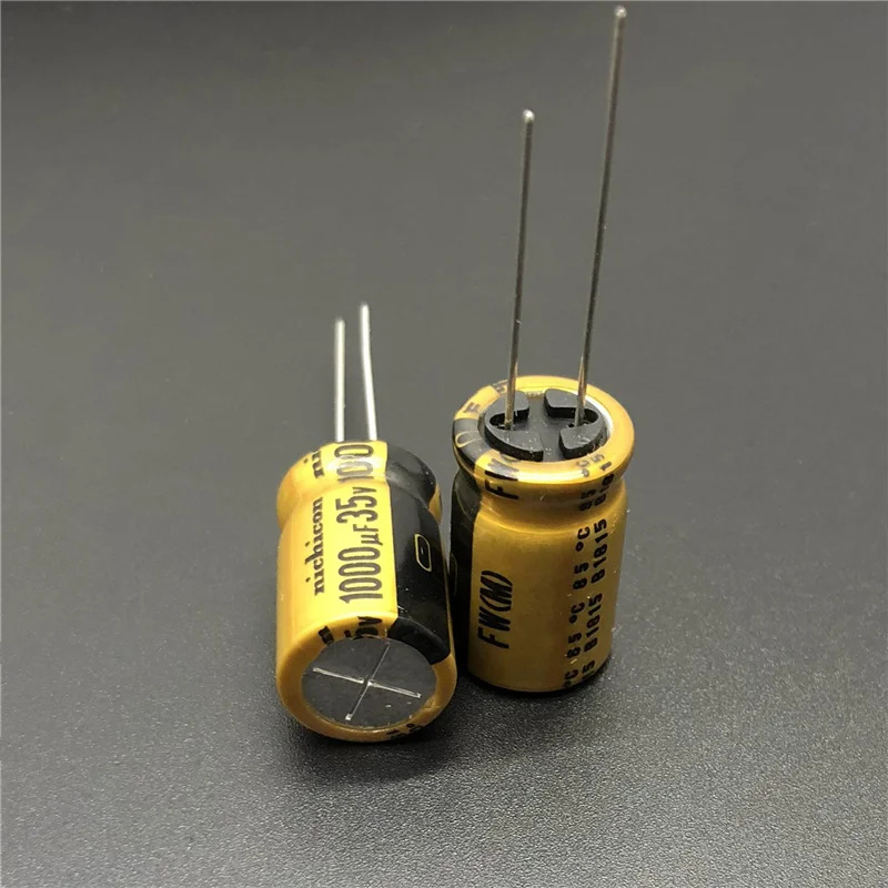 5 шт./20 шт. 1000 мкФ 35В NICHICON FW серия 12 5x20 мм 35v1000мкф HiFi аудио конденсатор | Электронные