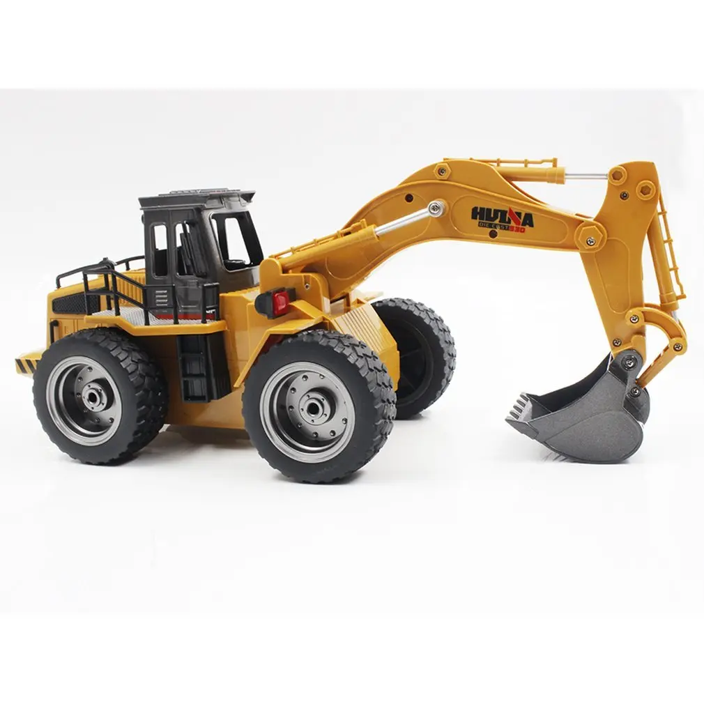 Huina игрушечные лошадки 1530 1/18 6ch Сплав Rc экскаватор Rooter конструирование грузовика