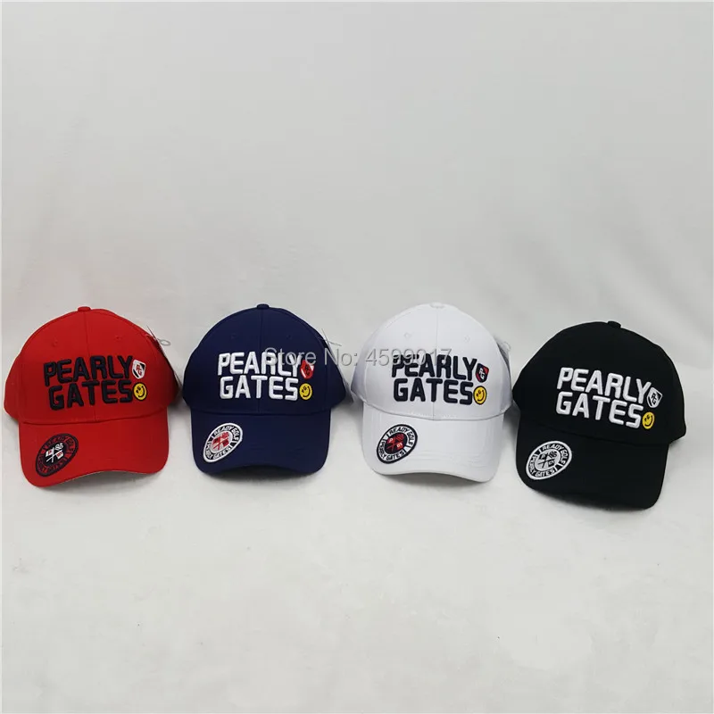Golf hat golf cap PEARLY GATES Baseball cap Outdoor hat new sunscreen shade sport golf hat Free shipping