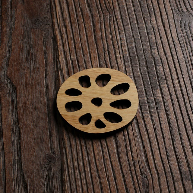 Подставка для напитков Lily Lotus коврик круглого стола чайная кофейная салфетка под