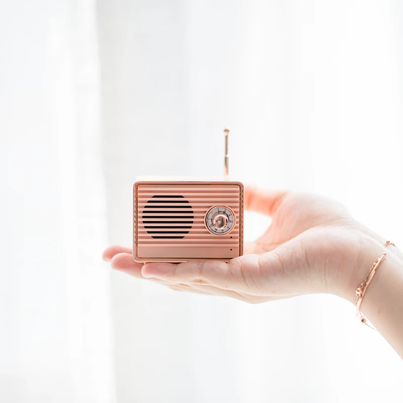 LEORY ретро супер бас мини портативный bluetooth динамик USB Handfree маленький музыкальный