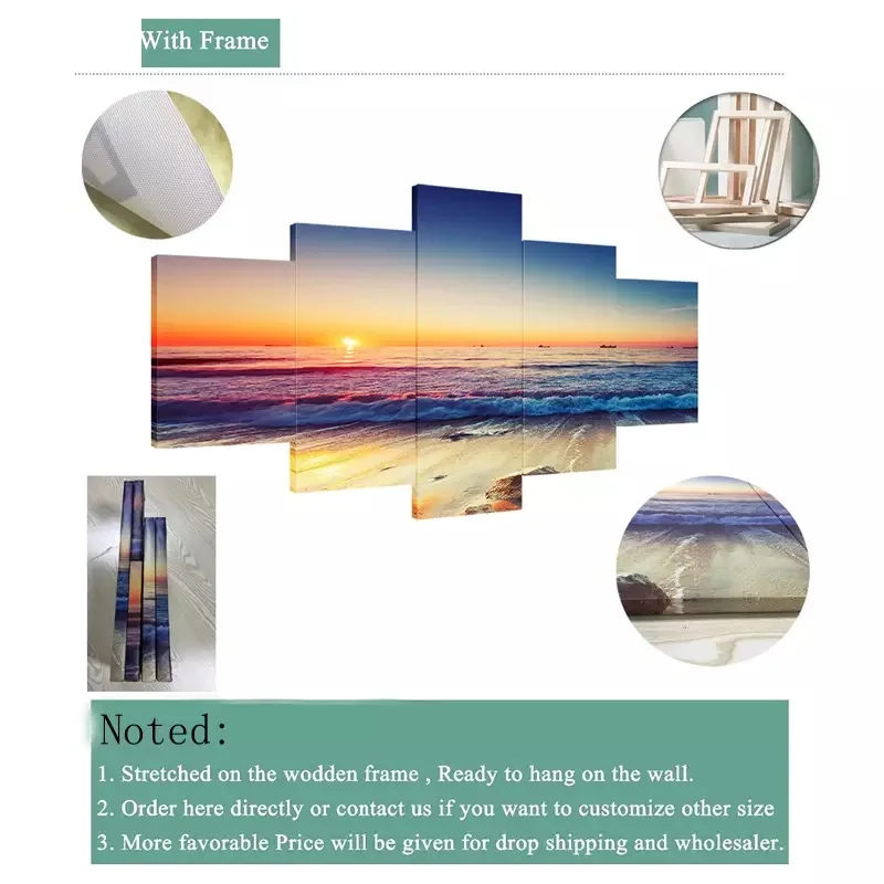 Картины на холсте с изображением животных 3 шт. | Дом и сад