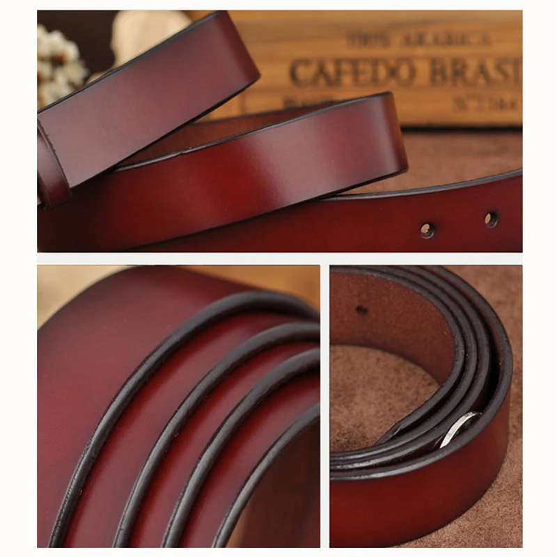 MEDYLA Women Belt Genuine Leather Noble Black Buckle Natural Belts for Simple Casual Decorative Waist | Аксессуары для одежды