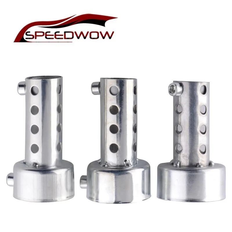SPEEDWOW 42/45/48/мм Регулируемый дБ глушитель для мотогонок шумоподавитель