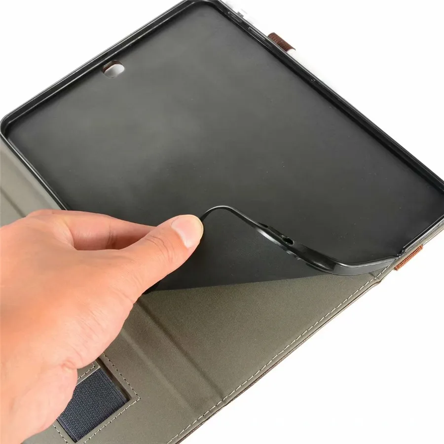 Чехол для Samsung Galaxy Tab S2 9 7 T810 T813N T815 T819 искусственная кожа|Чехлы планшетов и