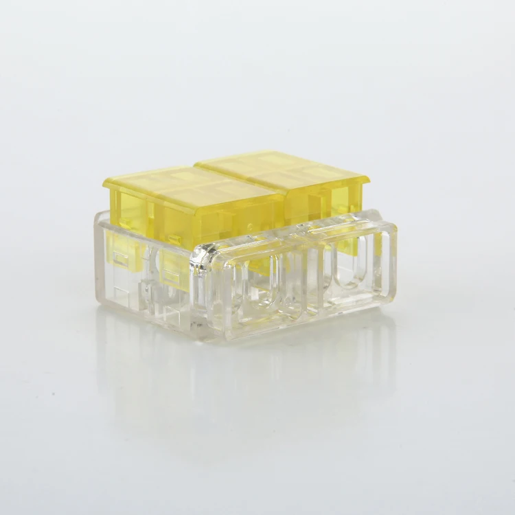 Terminal Block Yellow Avoid Peeling Wire Connection Connector 1.5-2.5 square (10PCS) | Обустройство дома