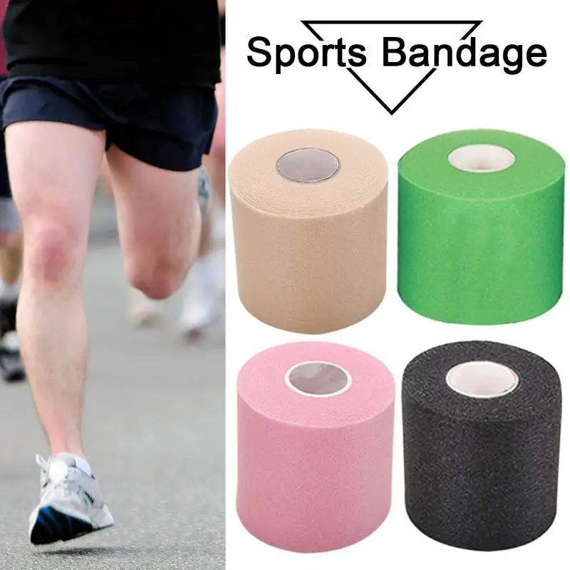 

7cm*27.5m Sports Foam Backing Bandage Wrapping Tape Muscle Tape Bandage Care Kinesiology First Aid Tape Muscle Injury Support