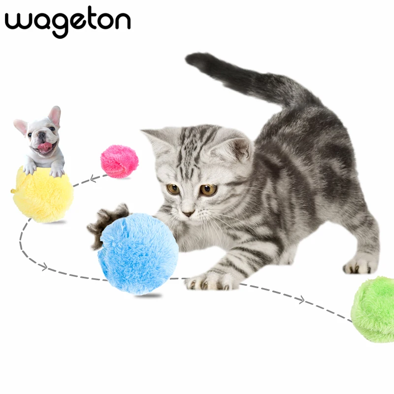 Wageton флис интерактивные игрушки для собак Training электрические Домашние животные