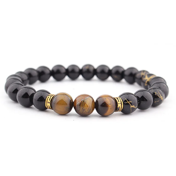 Импортные товары, хит продаж, 8 мм, черный вулканический камень, тигровый глаз, bai song shi, выветривающий, AgateStone nan nv a Stretch Brac Импортные товары, хит продаж, 8 мм, черный вулканический камень, тигровый глаз, bai song shi, выветривающий, AgateStone nan nv a Stretch Brac