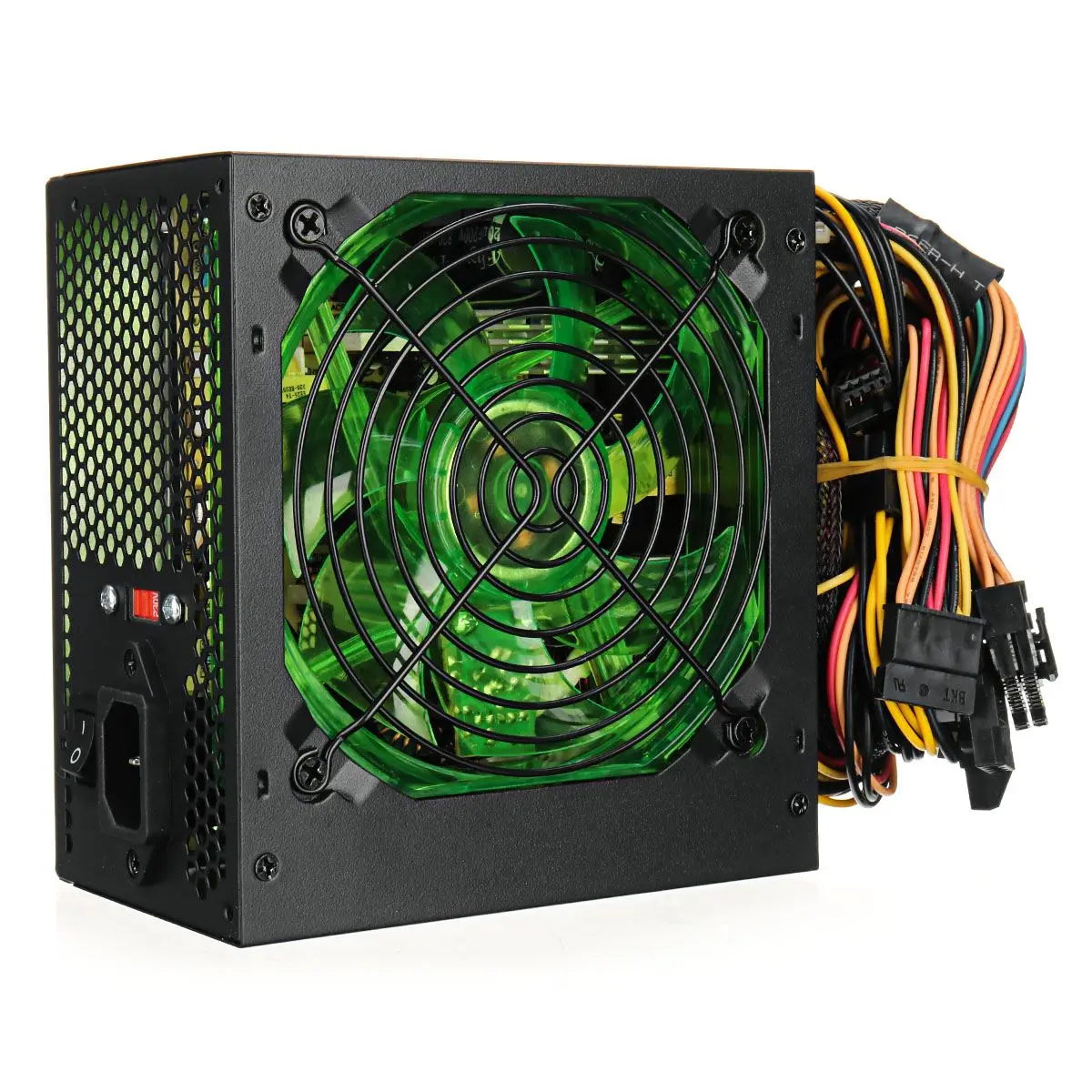 1000 Вт блок питания PSU PFC бесшумный 12 см светодиодный вентилятор ATX 24pin 12В ПК компьютер SATA игровой ПК питание для Intel AMD компьютер