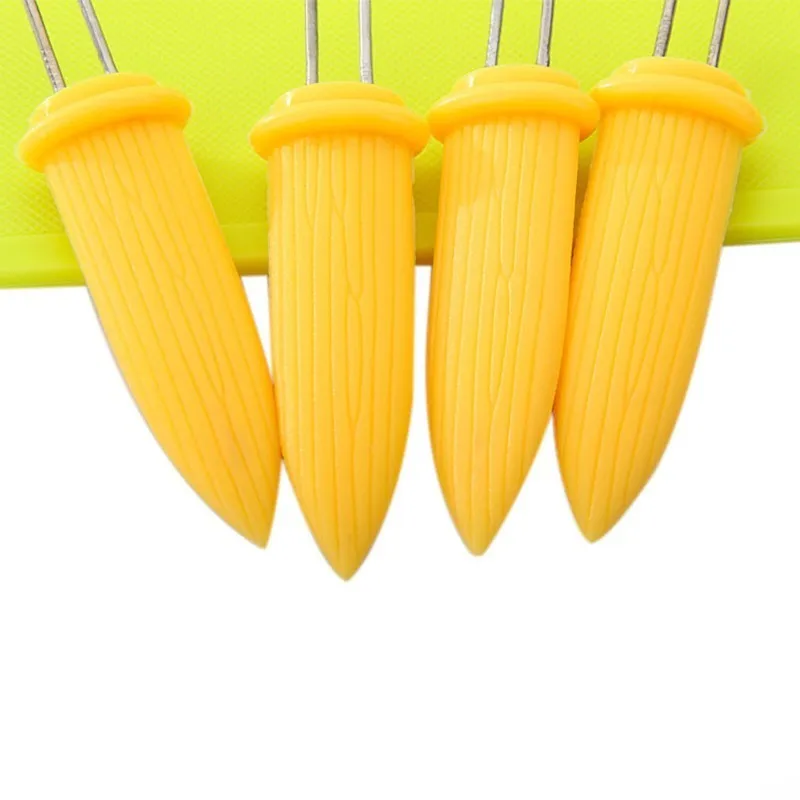 2 шт. набор барбекю кукурузная вилка Multi function нержавеющая сталь нож для кукурузы