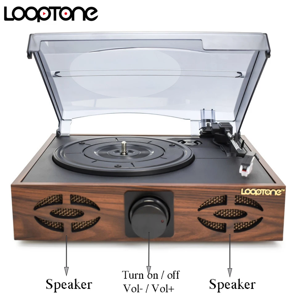LoopTone классический 33/45/78 об/мин пояс Диск выбора Скорость встроенные