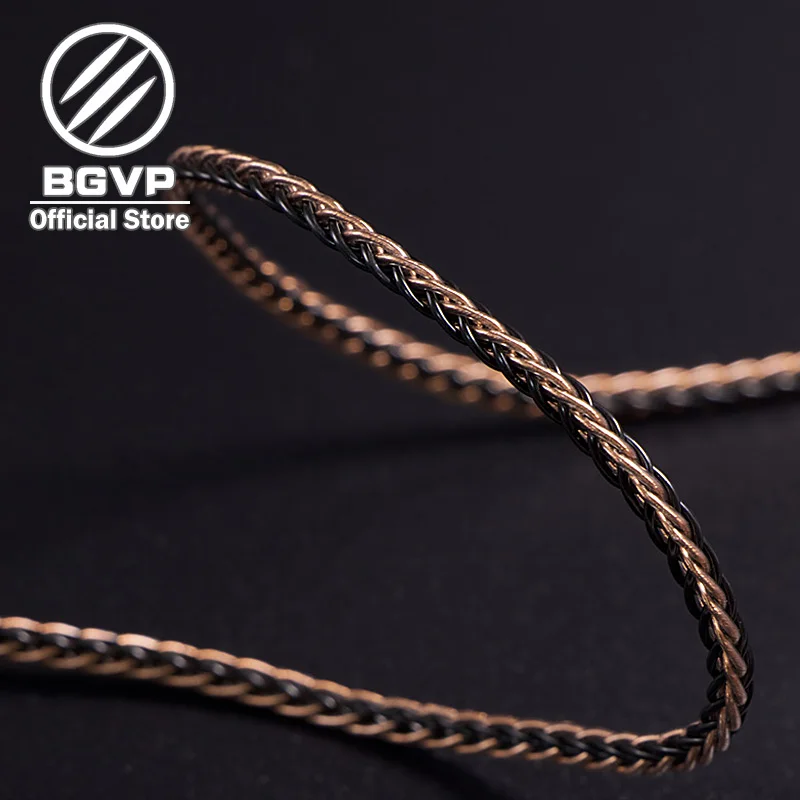 Наушники-вкладыши BGVP 5N 160 Core гибридный кабель 2 5 мм 3 4 сменные Hi-Fi наушники