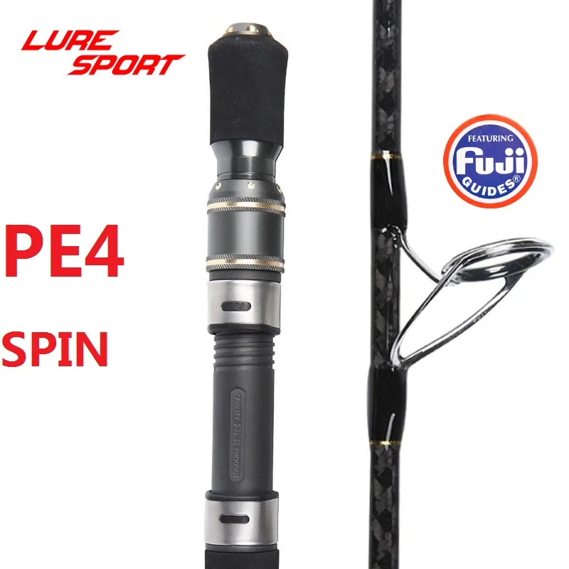 Удилище LURESPORT для катушкодержателя FUJI 2 1 м 260 PE2-4 5 секций
