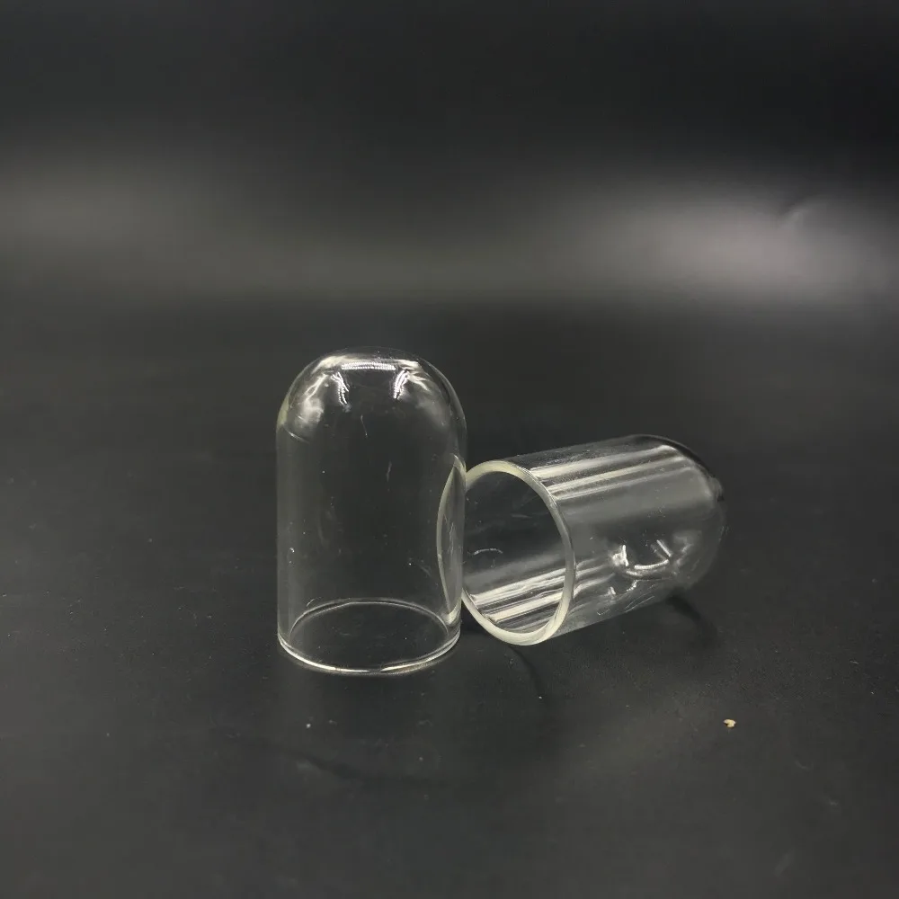 500 шт./лот 30x20 мм прозрачная пустая стеклянная бутылка для сообщений трубка