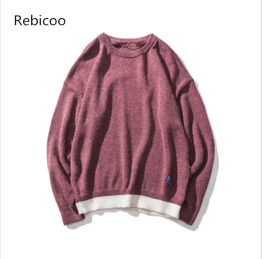 autumn new Men Hip Hop Sweater Streetwear High Quality Loose Oversized Sweaters long sleeve Casual Pullover Clothing | Мужская одежда