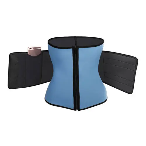 Неопреновый тренажер для талии женщин унисекс спортивный спортзала горячий пояс