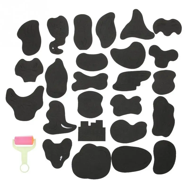 1 комплект резные трафареты для волос шаблоны укладки краска узоры татуировки