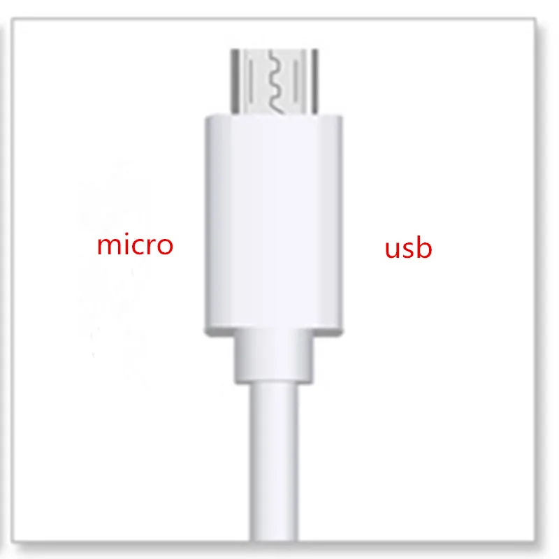 80 см micro usb кабель power bank 2A высокая скорость зарядки питания Перезаряжаемый