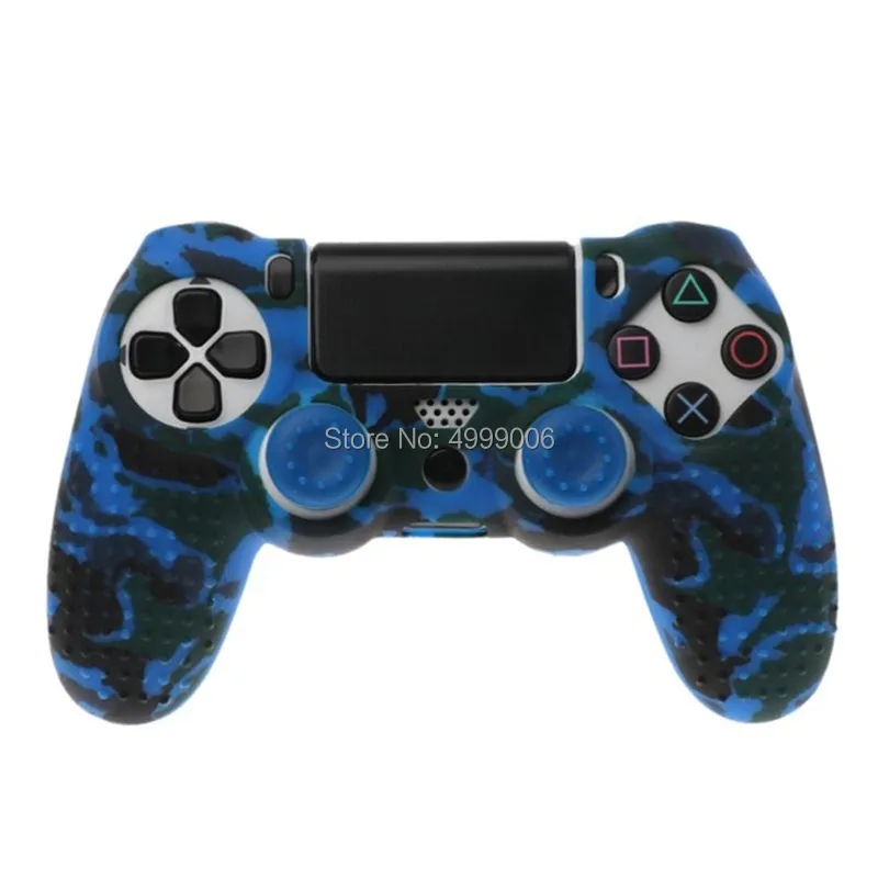 Мягкий силиконовый резиновый чехол 50 шт. защитный для Play Station 4 Dualshock DS4 PS4 Pro Slim