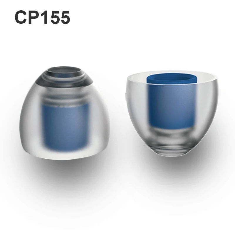 SpinFit CP155 5 мм запатентованные высококачественные силиконовые наушники вкладыши