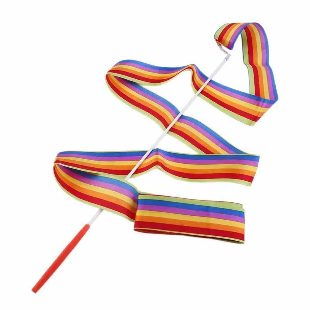 4 м гимнастическая лента Ритмическая стример танцевальная художественная