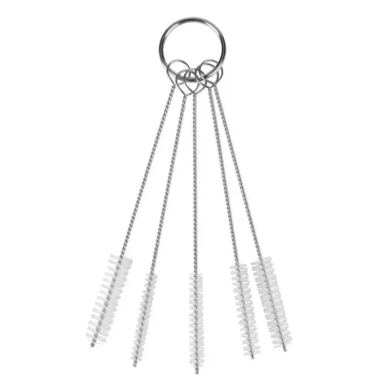 5 шт. мини нейлоновые Кондитерские трубки набор кистей чайник клавиатуры