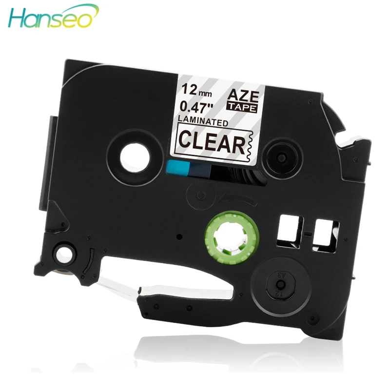 Hanseo TZe 131 Цзы ленты 12mm x 8 m Совместимость для Brother P Touch ламинированная этикетка