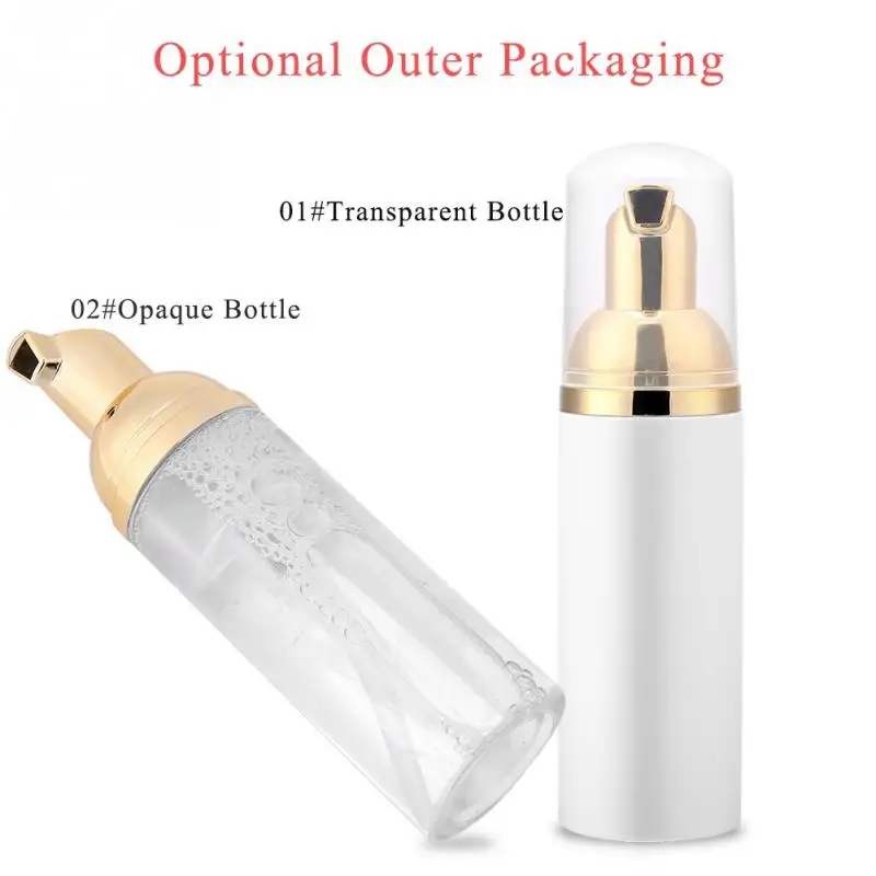 

60ml Professional Eyelash Eye Lashes Foam Cleaner Individual Eyelash Extension Shampoo Remover For Grafting Planting Eyelashes