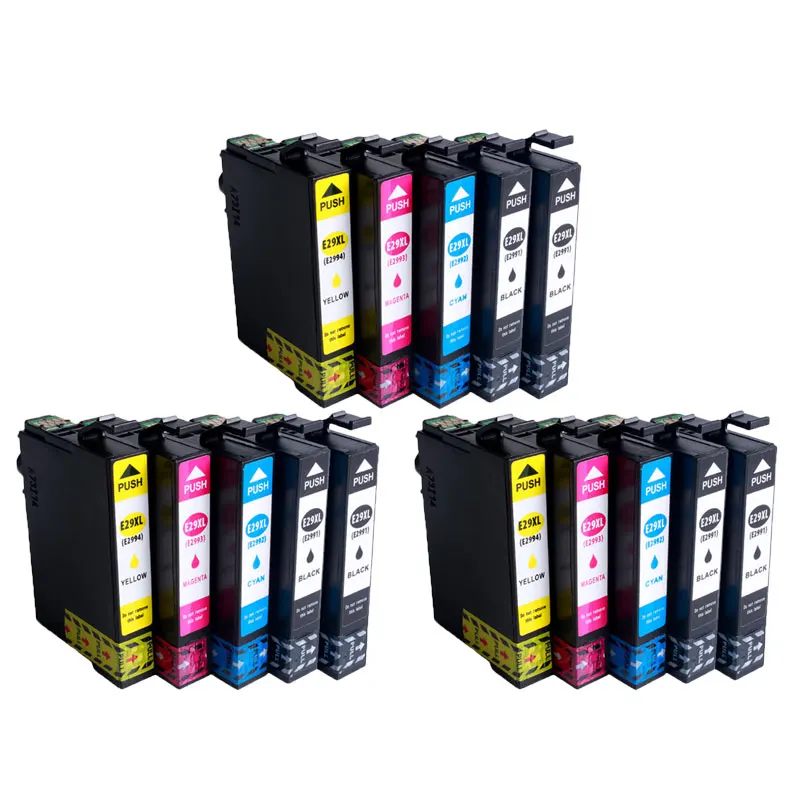 15 шт. T2991 29XL совместимый чернильный картридж для принтера EPSON XP235 XP245 XP247 XP255 XP257 XP332