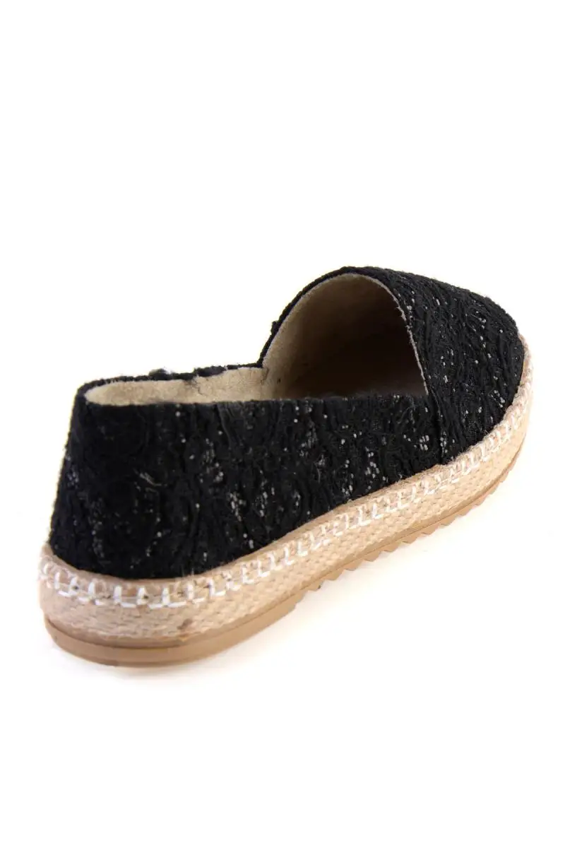 Бемби черный женский Espadril F0365242453 | Обувь
